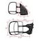 Spec-D Tuning 08-10 Ford F250 Towing Mirrors- Power Heated LED RMX-F25099H-P-FS - alternate 3